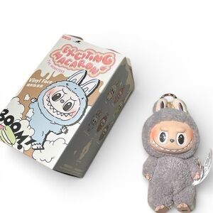 Pop Mart Labubu the Monsters Exciting Macaron Blind Box Vinyl Sesame Bean